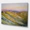 Designart - Vineyard At Dawn In Tuscany Italy - Country Canvas Wall Art Print